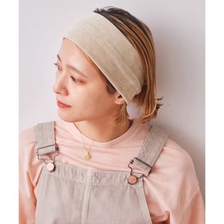 スピックアンドスパン(Spick & Span)の【spick&span】Higuchi×S ベロアターバン(ヘアバンド)