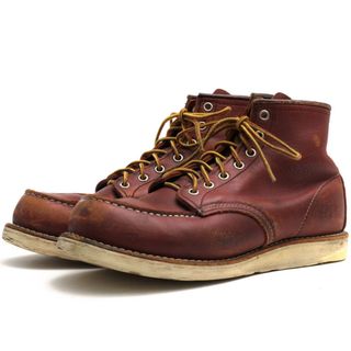 レッドウィング(REDWING)のレッドウィング／RED WING ワークブーツ シューズ 靴 メンズ 男性 男性用レザー 革 本革 ブラウン 茶  9106 Heritage 6inch MOC Toe IRISH SETTER アイリッシュセッター グッドイヤーウェルト製法 モックトゥ 定番(ブーツ)