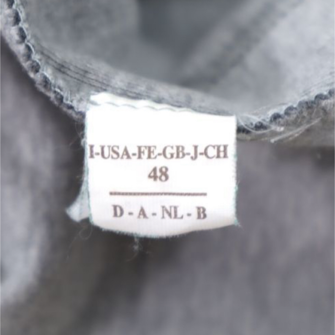 BRUNELLO CUCINELLI(ブルネロクチネリ)のブルネロクチネリ グレー　パーカー レディース　48  レディースのトップス(パーカー)の商品写真