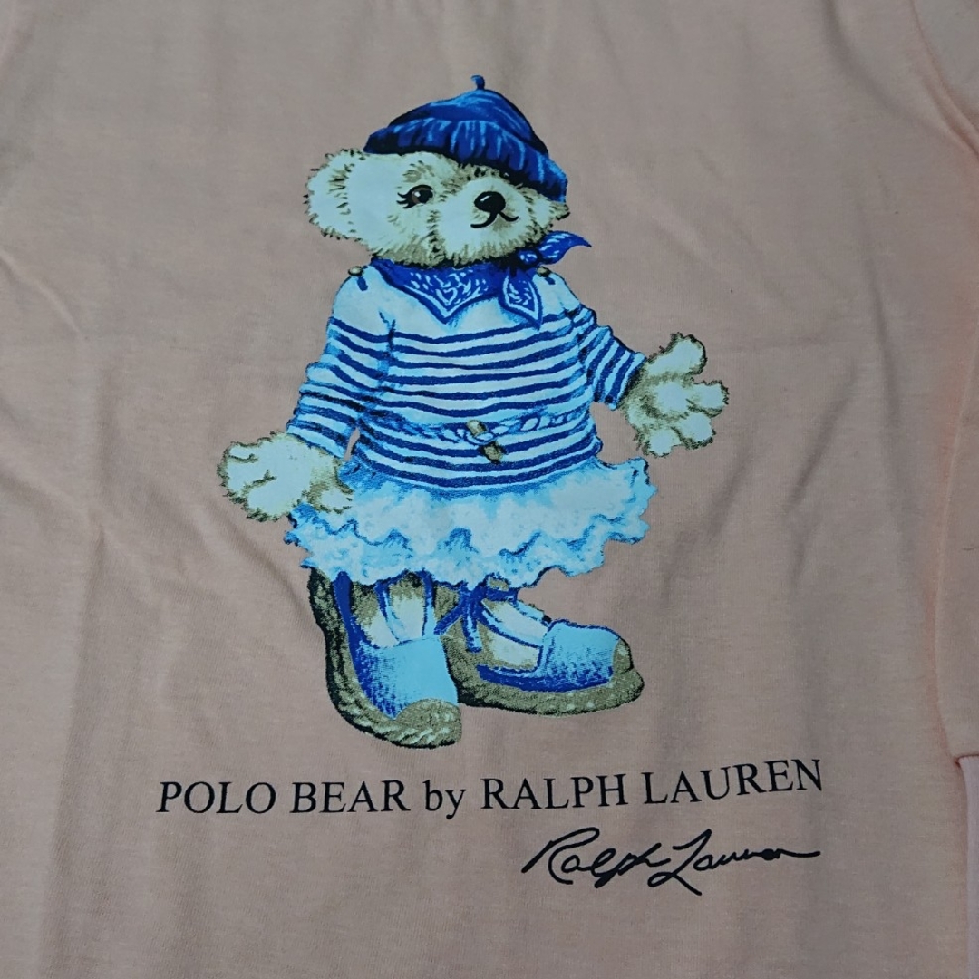 Ralph Lauren(ラルフローレン)のラルフローレン ベア ロンT 長袖 新品 キッズ/ベビー/マタニティのキッズ服女の子用(90cm~)(Tシャツ/カットソー)の商品写真