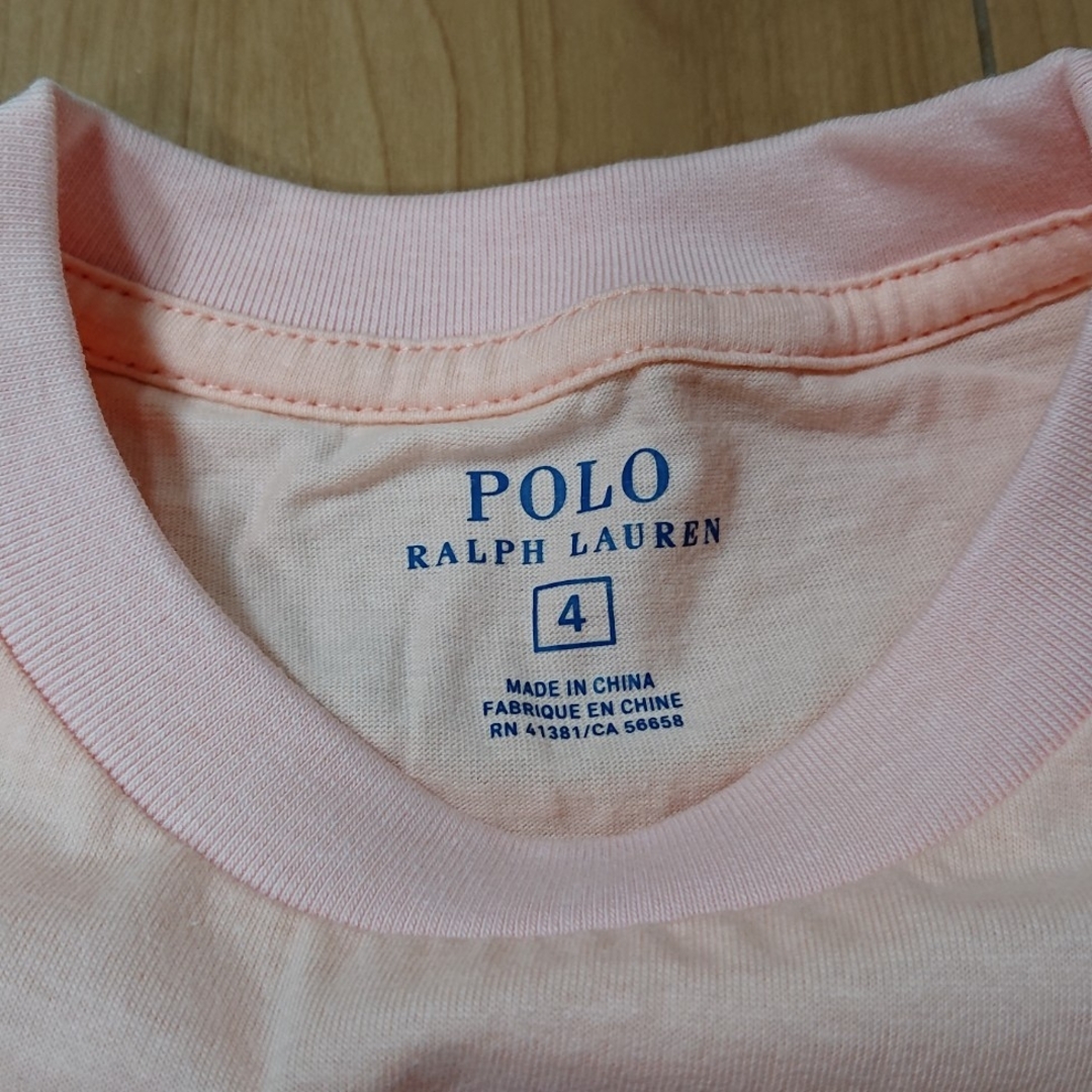 Ralph Lauren(ラルフローレン)のラルフローレン ベア ロンT 長袖 新品 キッズ/ベビー/マタニティのキッズ服女の子用(90cm~)(Tシャツ/カットソー)の商品写真