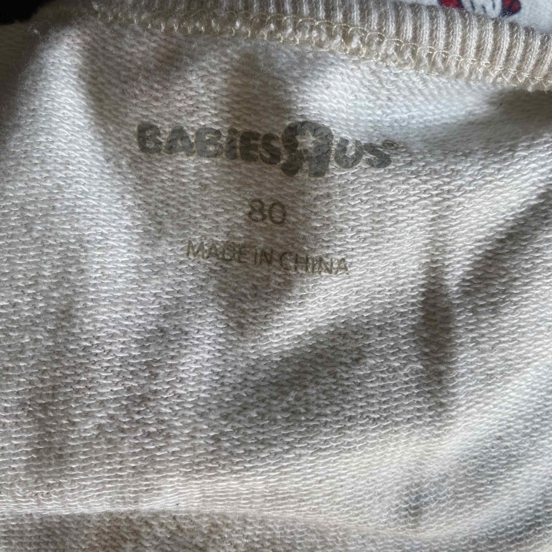 BABiESRUS(ベビーザラス)のロンパース　2着セット キッズ/ベビー/マタニティのベビー服(~85cm)(ロンパース)の商品写真
