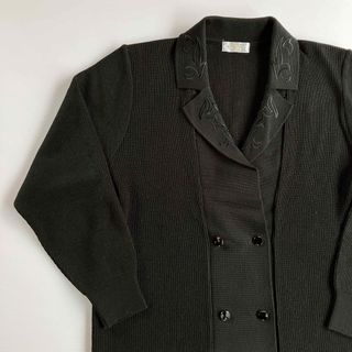 ロキエ(Lochie)のused レトロ ニット カーディガン 古着 ヴィンテージ vintage(カーディガン)