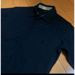 バーバリーブラックレーベル(BURBERRY BLACK LABEL)のバーバリーブラックコットン7分シャツ(シャツ/ブラウス(長袖/七分))