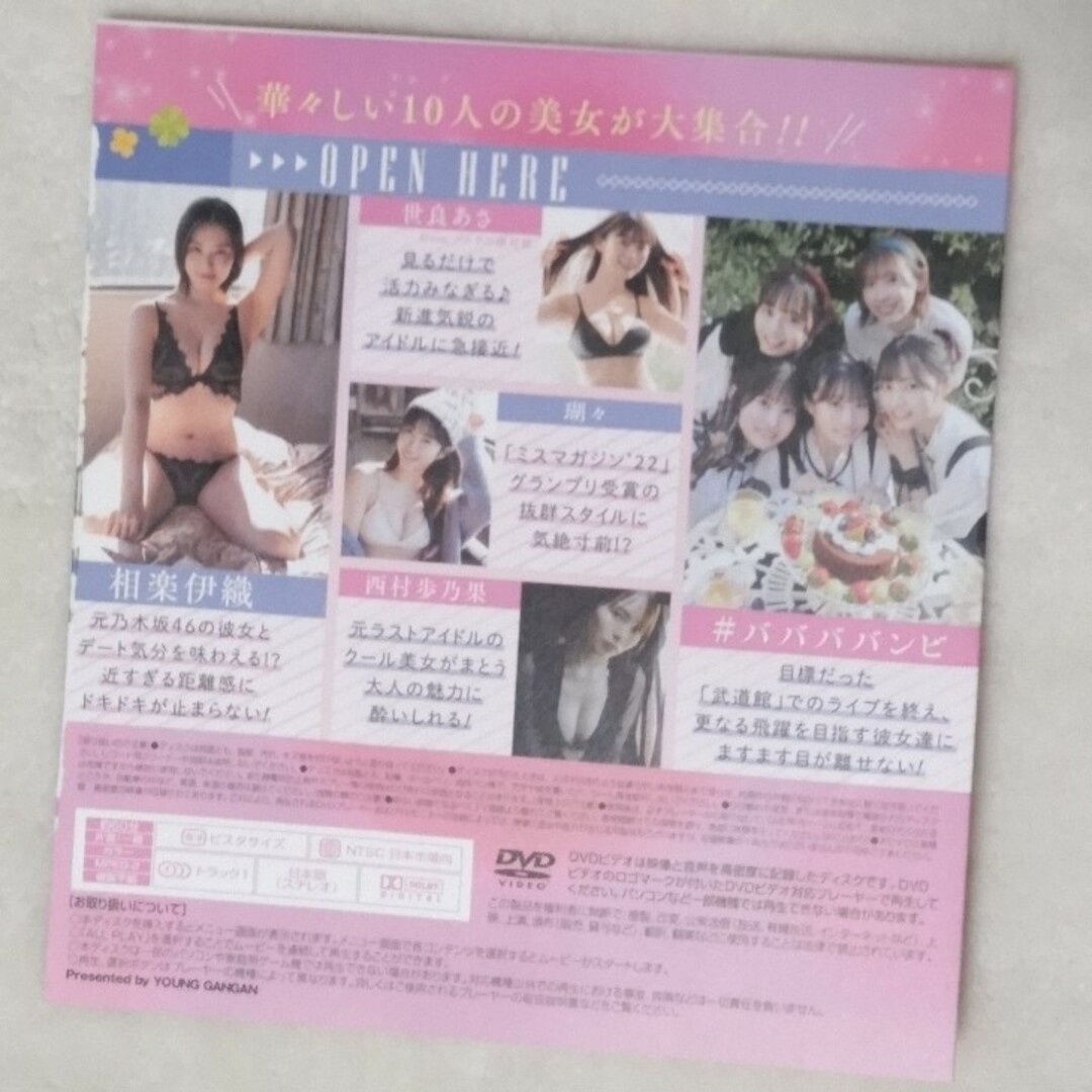 ヤングガンガン　DVD エンタメ/ホビーのDVD/ブルーレイ(アイドル)の商品写真