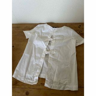 ステラマッカートニー(Stella McCartney)のStella McCartney back ribbon tops.(シャツ/ブラウス(半袖/袖なし))