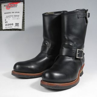 レッドウィング(REDWING)の廃盤レッドウィング2268エンジニアブーツ現行羽タグPT99 PT91(ブーツ)