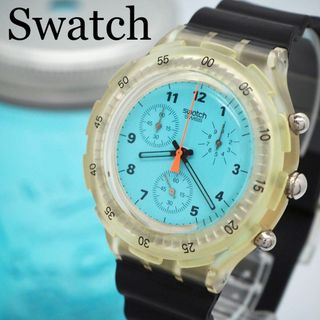 スウォッチ(swatch)の100【美品】Swatch スウォッチ時計　ダイバーウォッチ　メンズ腕時計　人気(腕時計(アナログ))