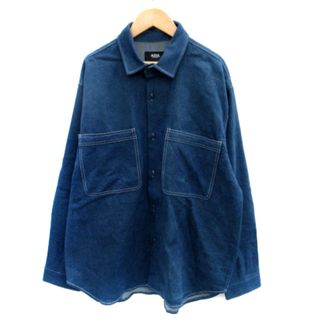 アズールバイマウジー(AZUL by moussy)のアズールバイマウジー カバーオール ジャケット デニムジャケット ミドル M 青(その他)