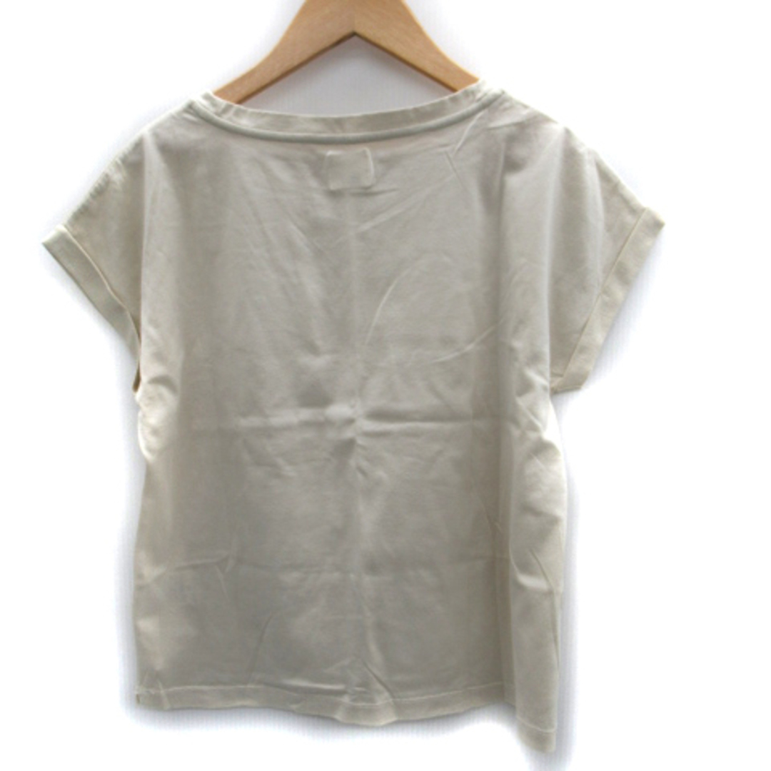 URBAN RESEARCH(アーバンリサーチ)のアーバンリサーチ Tシャツ カットソー 半袖 ラウンドネック F ベージュ レディースのトップス(Tシャツ(半袖/袖なし))の商品写真