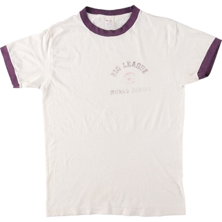 チャンピオン(Champion)の古着 80年代 チャンピオン Champion トリコタグ リンガーTシャツ USA製 メンズS ヴィンテージ /eaa427810(Tシャツ/カットソー(半袖/袖なし))