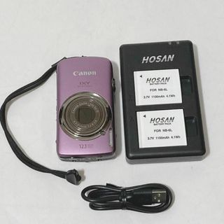 キヤノン(Canon)の【極美品】Canon IXY DIGITAL 930 IS PR パープル(コンパクトデジタルカメラ)