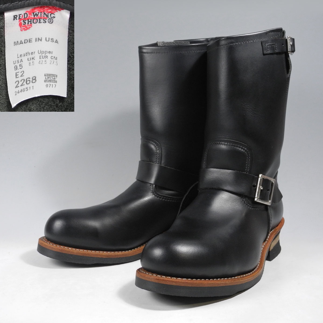 REDWING(レッドウィング)の廃盤レッドウィング2268エンジニアブーツ現行羽タグPT99 PT91 メンズの靴/シューズ(ブーツ)の商品写真