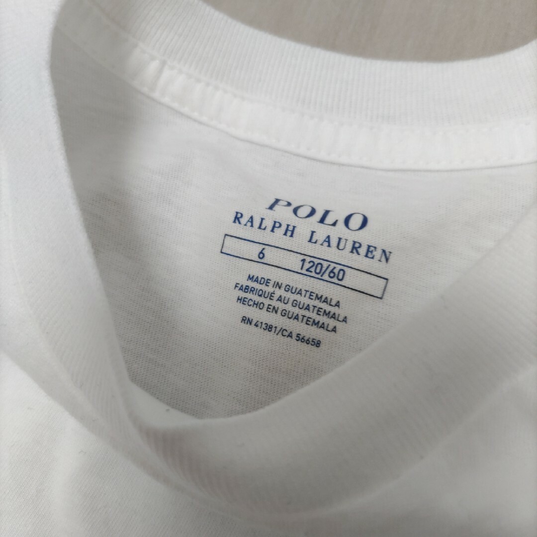 POLO RALPH LAUREN(ポロラルフローレン)の新品　ラルフローレン　120 　Tシャツ キッズ/ベビー/マタニティのキッズ服男の子用(90cm~)(Tシャツ/カットソー)の商品写真