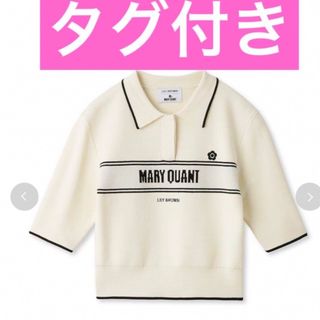 リリーブラウン(Lily Brown)のマリークワント MARY QUANT リリーブラウン 半袖 ポロシャツ ニット(ニット/セーター)