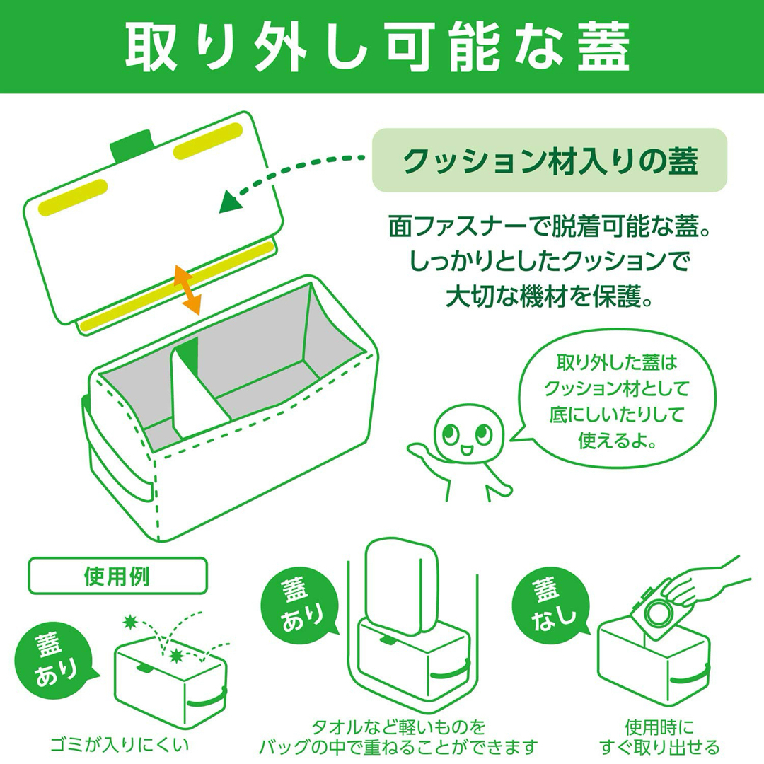 HAKUBA(ハクバ)のHAKUBA インナーソフトボックス02 カメラバッグ スマホ/家電/カメラのカメラ(ケース/バッグ)の商品写真