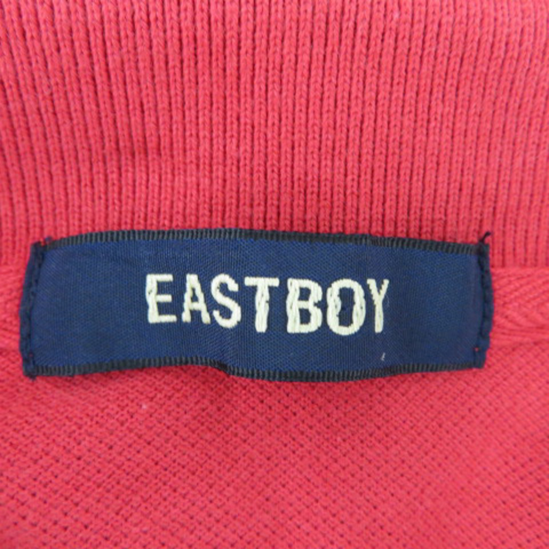 EASTBOY(イーストボーイ)のイーストボーイ EAST BOY ポロシャツ 半袖 無地 9 赤 レッド /YK レディースのトップス(ポロシャツ)の商品写真