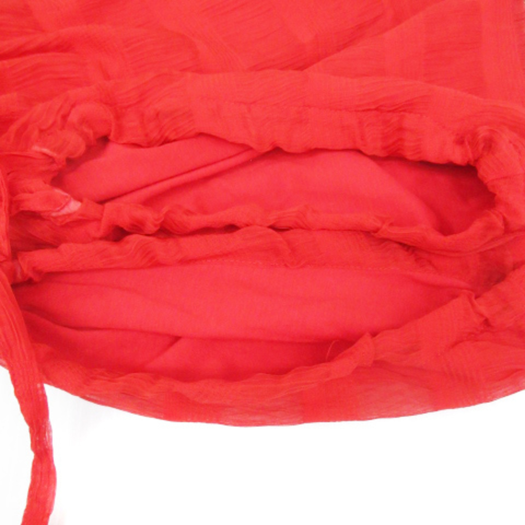 grove(グローブ)のグローブ カットソー ギャザー 半袖 ドルマンスリーブ ラウンドネック M 赤 レディースのトップス(カットソー(半袖/袖なし))の商品写真