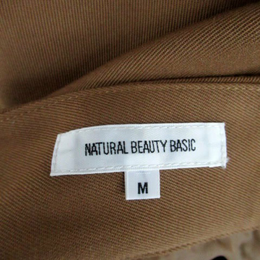 NATURAL BEAUTY BASIC(ナチュラルビューティーベーシック)のナチュラルビューティーベーシック フレアスカート ロング丈 マキシ丈 M 茶色 レディースのスカート(ロングスカート)の商品写真