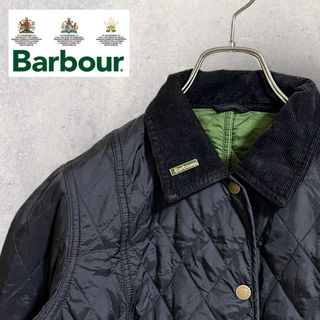 Barbour - 【ビンテージ】バブアー キルティングジャケット  レディースM相当