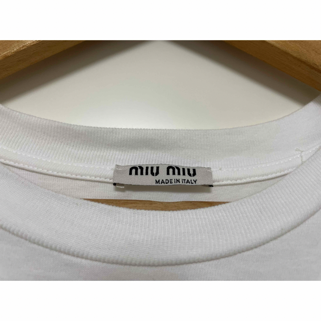 miumiu(ミュウミュウ)のmiumiu Tシャツ レディースのトップス(Tシャツ(半袖/袖なし))の商品写真