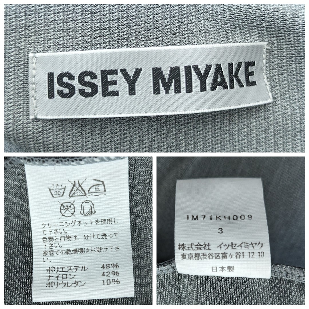 ISSEY MIYAKE(イッセイミヤケ)の★ 2017年 イッセイミヤケ ★ ニット プリーツ ワンピース レディースのワンピース(その他)の商品写真