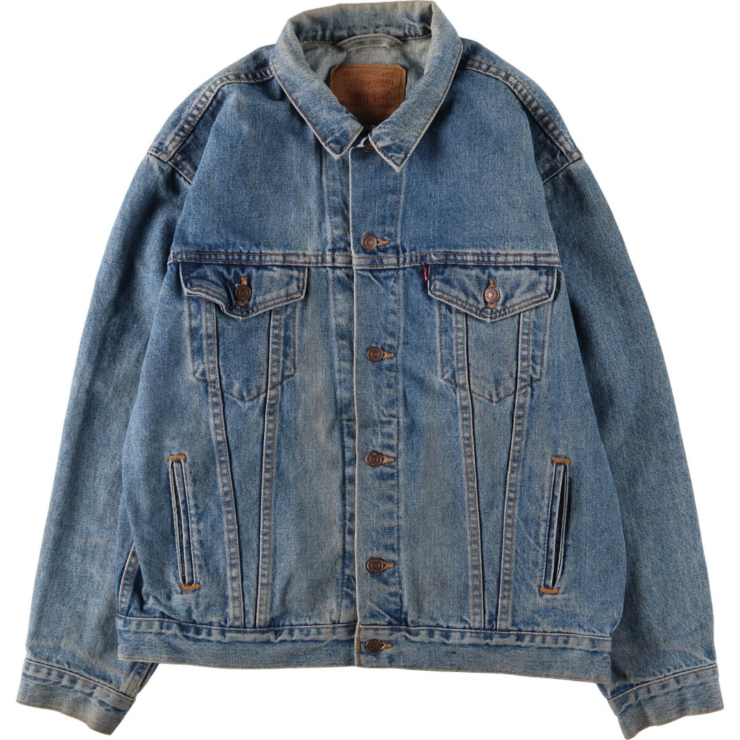 Levi's(リーバイス)の古着 90年代 リーバイス Levi's 70507-4890 デニムジャケット Gジャン USA製 メンズL ヴィンテージ /eaa423448 メンズのジャケット/アウター(Gジャン/デニムジャケット)の商品写真