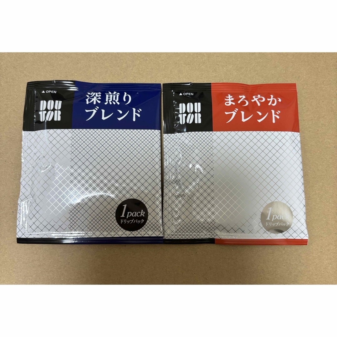 ドトールコーヒー ドリップアソート まろやか 深煎りブレンド各 8P／計16P 食品/飲料/酒の飲料(コーヒー)の商品写真