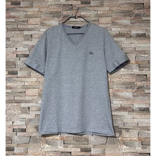 バーバリーブラックレーベル(BURBERRY BLACK LABEL)の美品◆ BURBERRY BLACK LABELグレーカットソー 4◆バーバリー(Tシャツ/カットソー(半袖/袖なし))