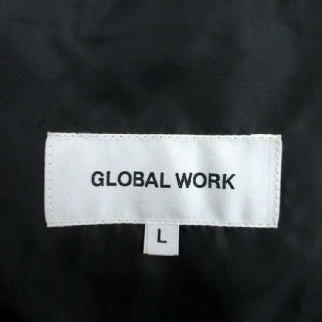 GLOBAL WORK(グローバルワーク)のグローバルワーク ダウンコート スタンドカラー 2way L チャコールグレー レディースのジャケット/アウター(ダウンコート)の商品写真