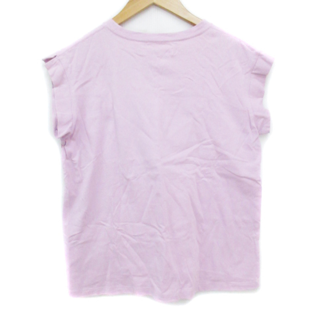 OPAQUE(オペーク)のオペーク Tシャツ カットソー フレンチスリーブ ラウンドネック M ピンク レディースのトップス(その他)の商品写真