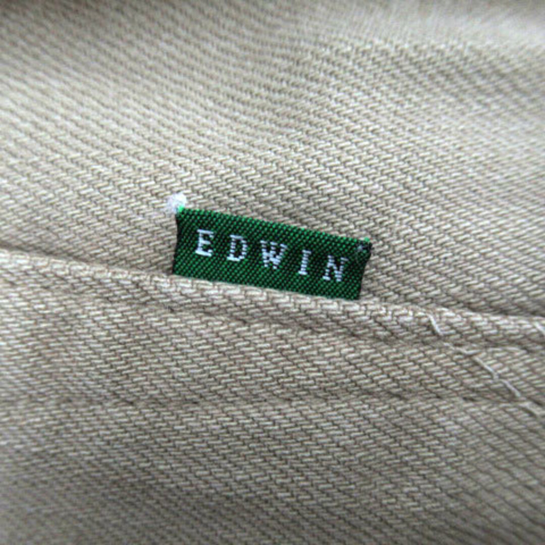 EDWIN(エドウィン)のエドウィン チノパンツ テーパードパンツ ロング丈 無地 29 ベージュ ■MO メンズのパンツ(チノパン)の商品写真