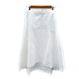 アストラット フィッシュテールスカート フレアスカート ロング丈 0 白 ■MO(ロングスカート)