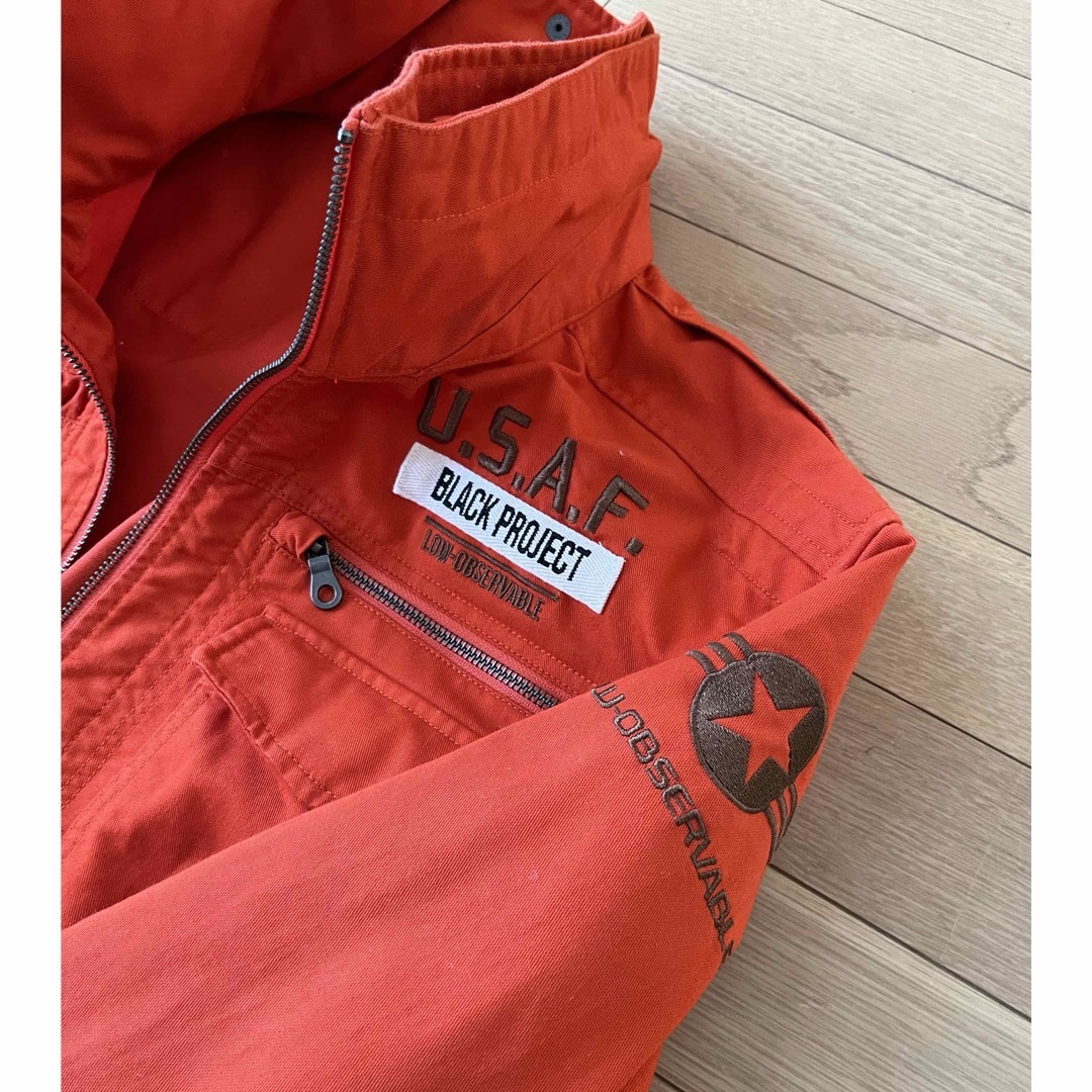AVIREX(アヴィレックス)のavirexジャケット【オレンジ】 メンズのジャケット/アウター(ミリタリージャケット)の商品写真