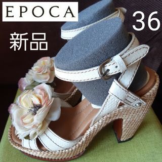 エポカ(EPOCA)のレディース サンダル エポカ EPOCA 新品 花 ステージ 36(サンダル)