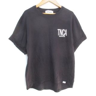 アザー(other)のタナカーナ Tシャツ カットソー 半袖 ロゴプリント F チャコールグレー 白(Tシャツ(半袖/袖なし))