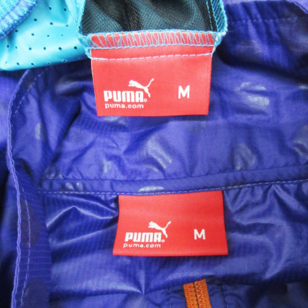 PUMA(プーマ)のプーマ スポーツウェア セットアップ 上下 ウィンドブレーカー パンツ M 紫 スポーツ/アウトドアのスポーツ/アウトドア その他(その他)の商品写真