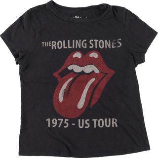 古着 THE ROLLING STONES ザローリングストーンズ バンドTシャツ バンT レディースS /eaa423628(Tシャツ(半袖/袖なし))