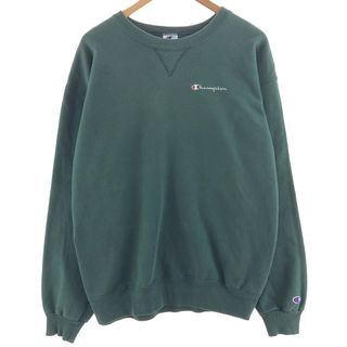 チャンピオン(Champion)の古着 90年代 チャンピオン Champion AUTHENTIC ATHLETIC APPAREL ワンポイントロゴスウェットシャツ トレーナー USA製 メンズXXL ヴィンテージ /eaa390994(スウェット)