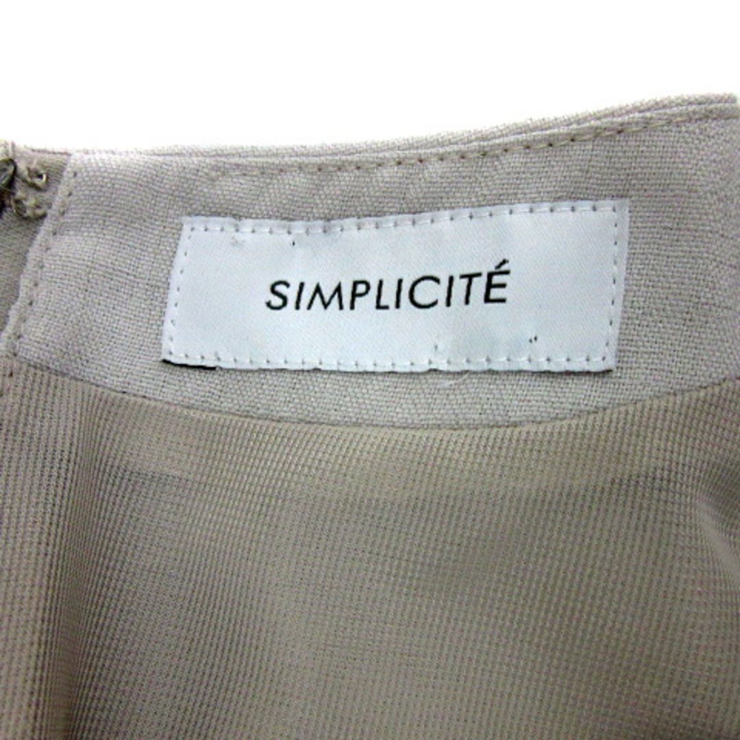 Simplicite(シンプリシテェ)のシンプリシテェ オールインワン コンビネゾン ワイドパンツ ノースリーブ レディースのレディース その他(その他)の商品写真