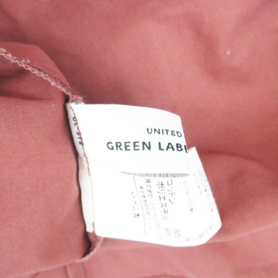 UNITED ARROWS green label relaxing(ユナイテッドアローズグリーンレーベルリラクシング)のグリーンレーベルリラクシング シャツ ブラウス Vネック 五分袖 ピンクブラウン レディースのトップス(その他)の商品写真