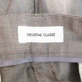 DEUXIEME CLASSE - ドゥーズィエムクラス タックパンツ テーパード