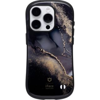 ハミィ(Hamee)のHamee iface Marble iPhone15pro アッシュブラック(iPhoneケース)