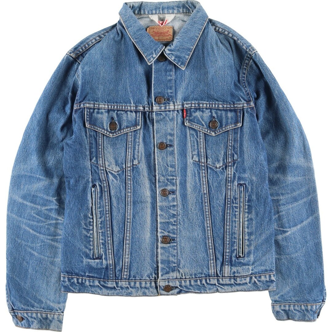 Levi's(リーバイス)の古着 90年代 リーバイス Levi's 70500-0217 デニムジャケット Gジャン メンズS ヴィンテージ /eaa426939 メンズのジャケット/アウター(Gジャン/デニムジャケット)の商品写真