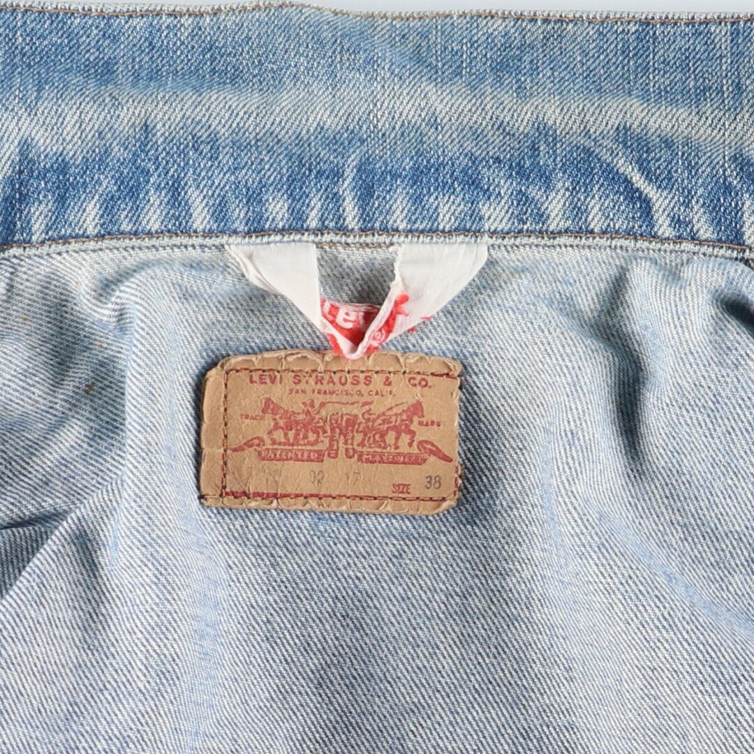 Levi's(リーバイス)の古着 90年代 リーバイス Levi's 70500-0217 デニムジャケット Gジャン メンズS ヴィンテージ /eaa426939 メンズのジャケット/アウター(Gジャン/デニムジャケット)の商品写真