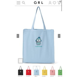 グレイル(GRL)のGRL トートバッグ ハンギョドン(キャラクターグッズ)