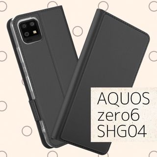 AQUOS zero6 SHG04 カバー シャープ アクオス 手帳ケース 手帳(Androidケース)