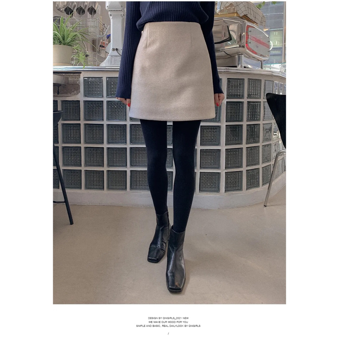 dholic(ディーホリック)のバックゴムミニスカートパンツ レディースのスカート(ミニスカート)の商品写真