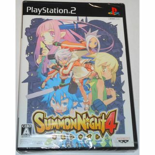 プレイステーション2(PlayStation2)の新品 PS2 サモンナイト 4 岩男潤子 三木眞一郎 子安武人 水樹奈々 福山潤(家庭用ゲームソフト)