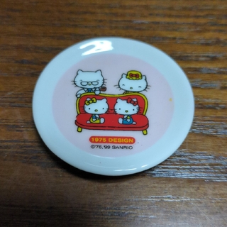 ハローキティ(ハローキティ)のキティ　ミニ絵皿　ファミリー　1975　サンリオ　豆皿(その他)